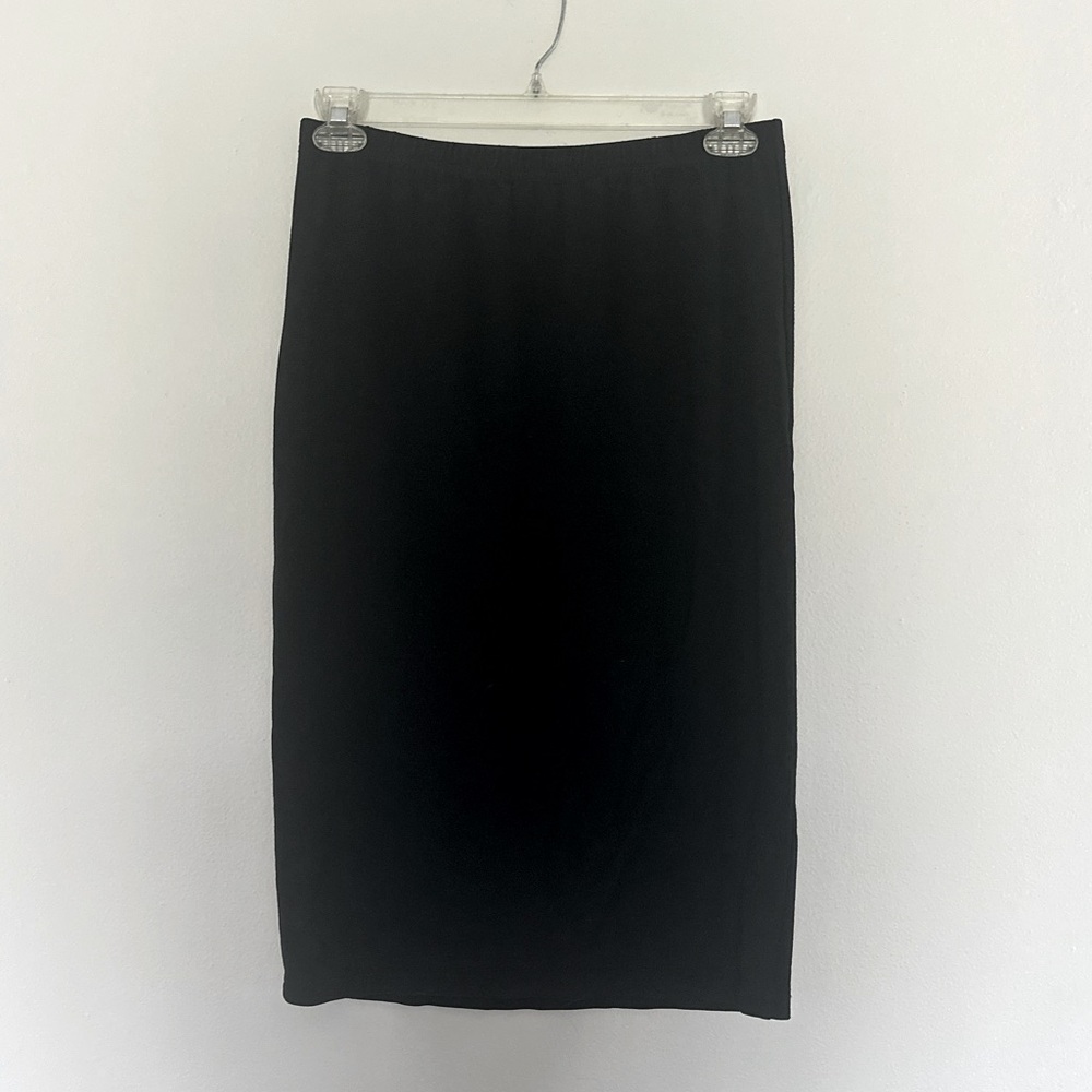 Nuggles black midi skirt